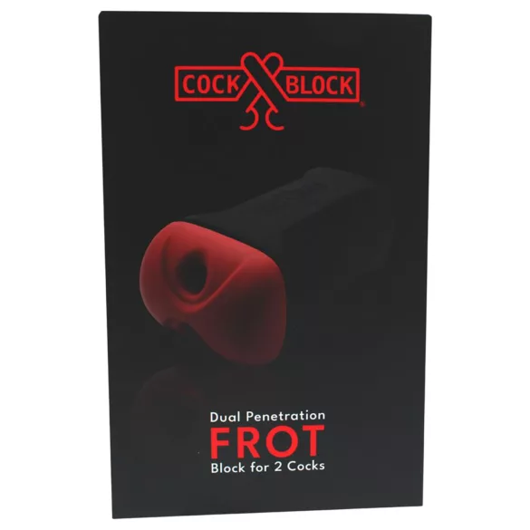 CockBlock - FROT masturbator dla par (czarny)