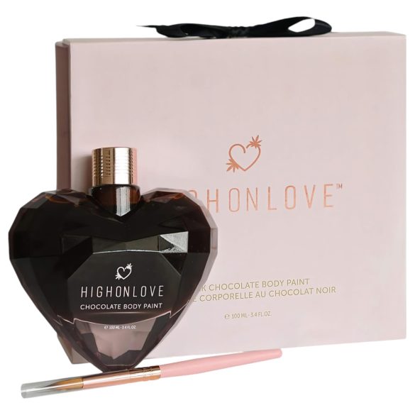 HIGHONLOVE - czekoladowa farbka do ciała (100 ml)