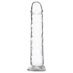   Addiction Crystal - dildo z przyssawką - przezroczysty - 18 cm