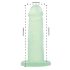 Addiction Coctails - przyssawkowy dildo (zielony)