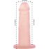 Addiction Cocktails - przyssawka dildo (brzoskwinia)