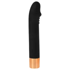  Charming Vibe Dick - wibrator z akumulatorem do punktu G - czarny