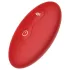 Rose Plug - wibrujący korek analny na pilota, ładowany USB, czerwony