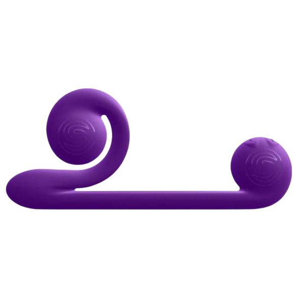 / Snail Vibe Duo - akumulatorowy, 3w1 stymulujący wibrator (fioletowy)