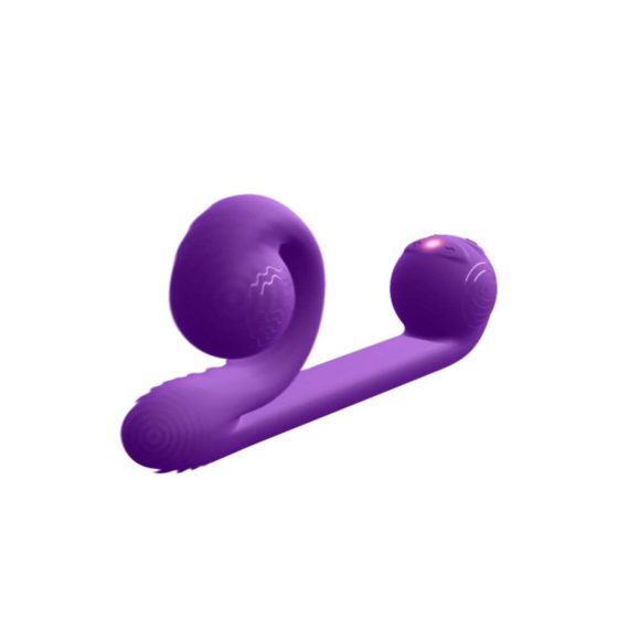 Snail Vibe Duo - bezprzewodowy wibrator 3 w 1 (fioletowy)
