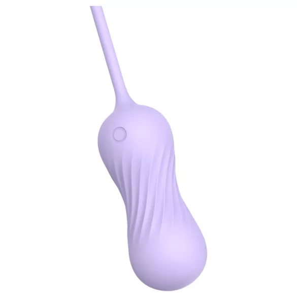 Sex HD - jajko wibrujące z funkcją posuwistą - silikon fioletowy