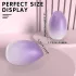 Sex HD - stymulator sutków i łechtaczki 2w1 - silikon - fioletowy