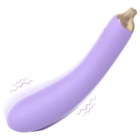 Sex HD - wibrator klasyczny - wielofunkcyjny - fioletowy