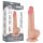 Lovetoy - dildo z przyssawką - dwuwarstwowy realistyczny - 19,5 cm - cielisty