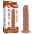 Lovetoy - dildo z przyssawką - dwuwarstwowy - 20 cm - kolor naturalny