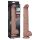 Lovetoy - dwuwarstwowe XXL dildo - 36,5 cm - (naturalny)