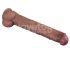 Lovetoy - dwuwarstwowe XXL dildo - 36,5 cm - (naturalny)