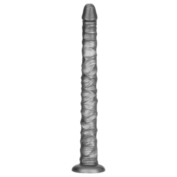 Lovetoy King Size - ekstra duży wibrator - 40,5 cm (szary)