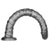 Lovetoy King Sized - wibrator XXL - 40,5 cm - szary