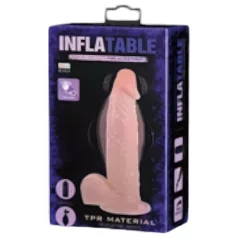   Baile Inflatable - nadmuchiwany realistyczny wibrator (naturalny)