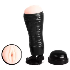   Crazy Bull - masturbator z przyssawką - realistyczny - kolor naturalny