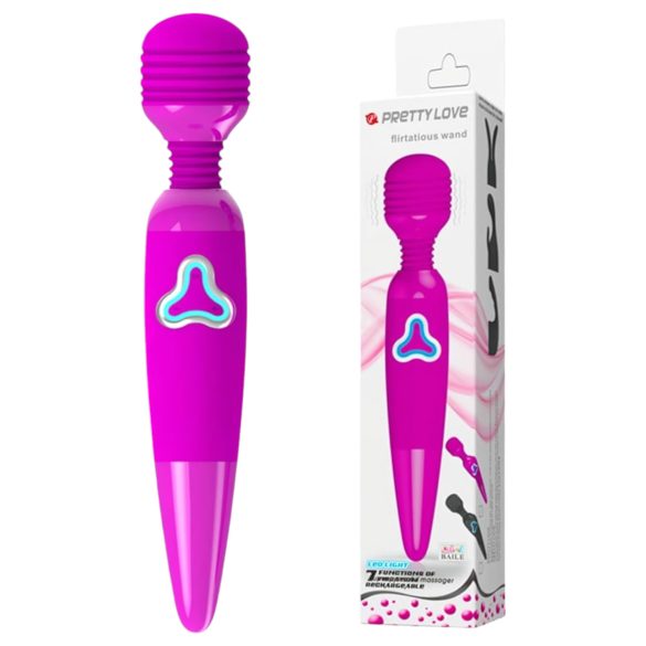 Pretty Love Wand - akumulatorowy masażer wibrujący (fioletowy)