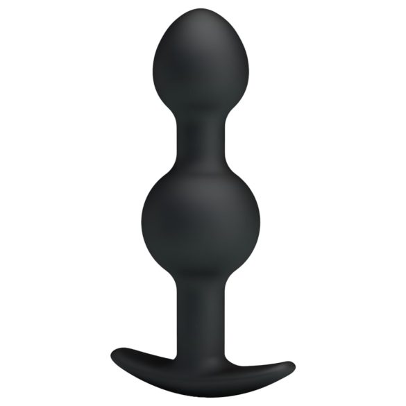 Pretty Love – analny dildo z kulką (czarny)
