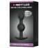 Pretty Love – analny dildo z kulką (czarny)