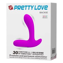 Pretty Love Backie - wibrator prostaty (różowy)