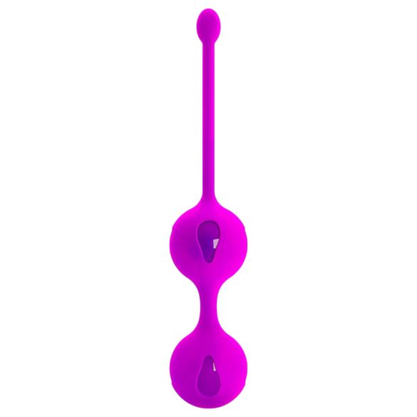 Pretty Love Kegel Up II – kulki gejszy duo (fioletowe)