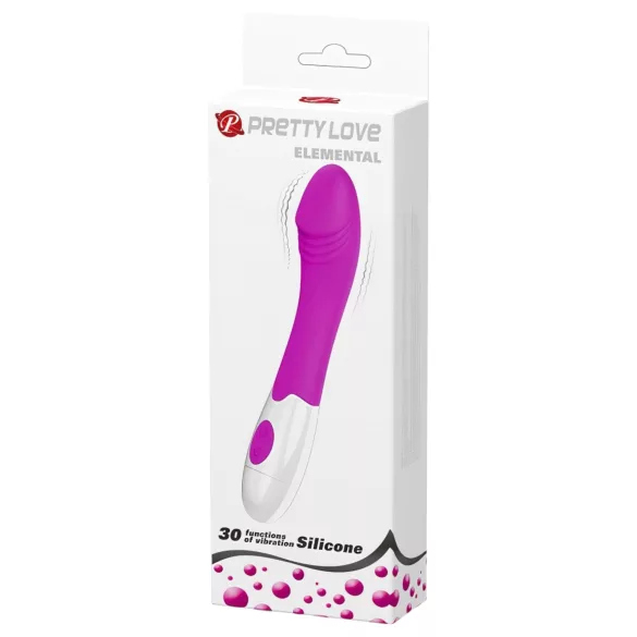 Pretty Love Elemental - wibrator do punktu G - fioletowy