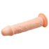 Baile Barbara Calvin - realistyczny dildo - 20 cm - beżowy