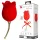Pretty Love Rose Lover - wibrator łechtaczkowy z języczkiem 2w1 - czerwony