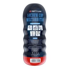   Pretty Love Vacuum Cup - realistyczny sztuczny masturbator cipki (naturalny)