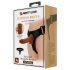 Pretty Love Szelki - uniwersalne z dildo - 17 cm (czarne)