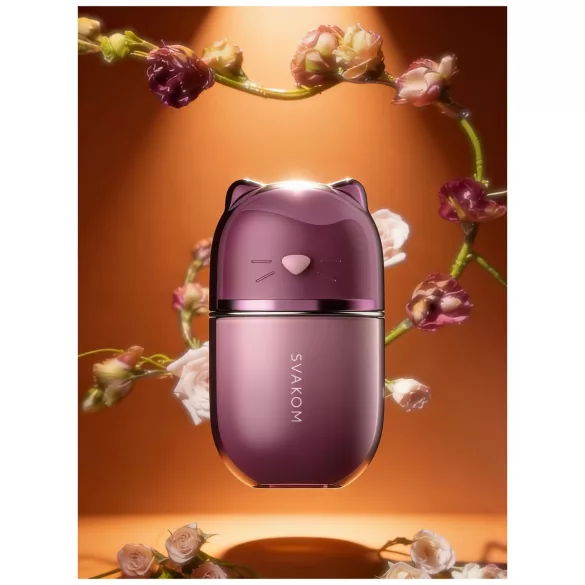 Svakom Klitty - stymulator ssąco‑lizący (fioletowy)