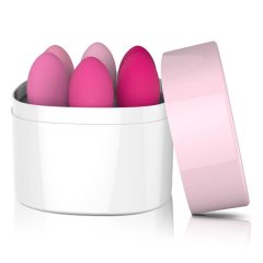 Sex HD Eggs - Zestaw 6 stożkowych kulek (różowe)