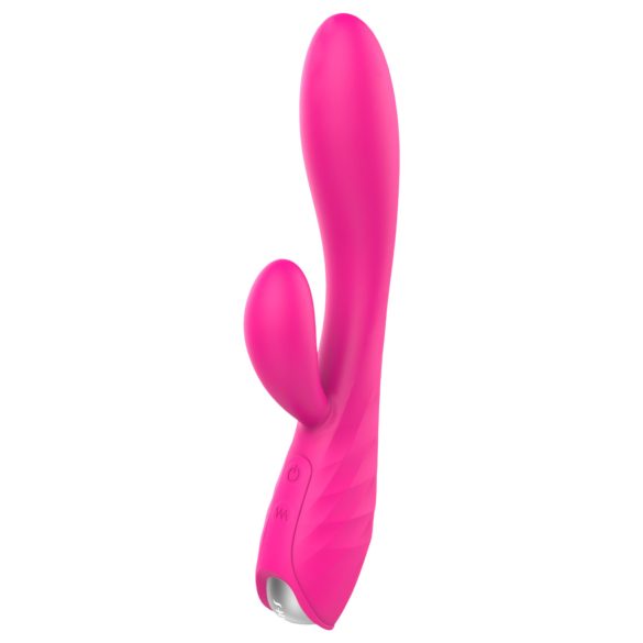 Sex HD Muses - wodoodporny wibrator z funkcją grzania (różowy)