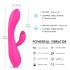 Sex HD Muses - wodoodporny wibrator z funkcją grzania (różowy)