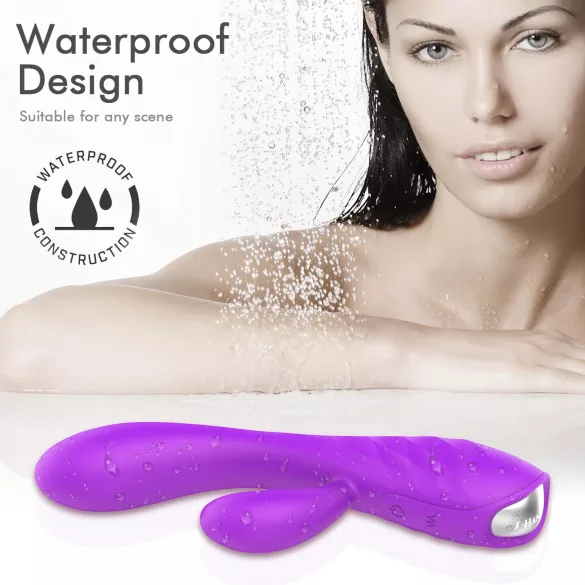 Sex HD Muses - wibrator ładowany, wodoodporny - fioletowy