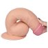Lovetoy Ultra Soft – elastyczny, realistyczny dildo 21,5 cm (naturalny)