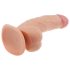 Lovetoy Ultra Soft – elastyczny, realistyczny dildo 21,5 cm (naturalny)