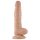 Lovetoy Real Extreme – przyssawkowy dildo 21cm (naturalny)