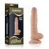 Lovetoy Real Extreme – przyssawkowy dildo 21cm (naturalny)