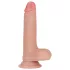 Lovetoy Nature Cock - realistyczny dildo dwuwarstwowy - 18 cm - kolor cielisty