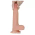 Lovetoy Nature Cock - realistyczny dildo dwuwarstwowy - 18 cm - kolor cielisty