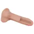 Lovetoy Nature Cock - realistyczny dildo dwuwarstwowy - 18 cm - kolor cielisty