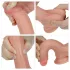 Lovetoy Nature Cock - realistyczny dildo dwuwarstwowy - 18 cm - kolor cielisty