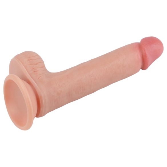 Lovetoy Nature Cock - realistyczny dildo dwuwarstwowy - 20 cm - jasny