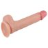 Lovetoy Nature Cock - realistyczny dildo dwuwarstwowy - 20 cm - jasny