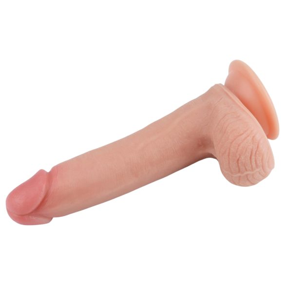 Lovetoy Nature Cock - realistyczny dildo dwuwarstwowy - 20 cm - jasny