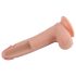 Lovetoy Nature Cock - realistyczny dildo dwuwarstwowy - 20 cm - jasny