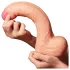 Lovetoy Nature Cock - realistyczny dildo dwuwarstwowy - 28cm - beżowy