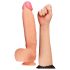Lovetoy Nature Cock - realistyczny dwuwarstwowy dildo - 30 cm - cielisty