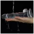 Lovetoy Flawless Clear - dildo z przyssawką - 19 cm - przezroczysty